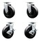 Service Caster Tool Box Caster Wheel Set 6'' Polyolefin Swivel Casters, 4PK TOOL-SCC-20S620-POB-2-TLB-2 - alternate 1